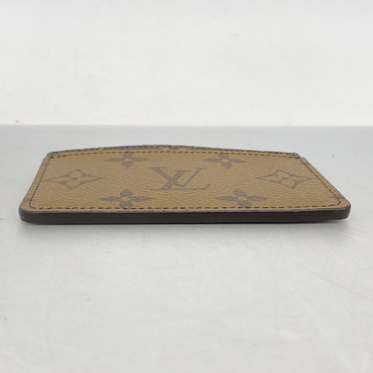 【6fc3634-k】ルイヴィトン カードケース モノグラム・リバース ポルト カルトサーンプル M69161 ブラウン【中古】メンズ レディース ユニセックス