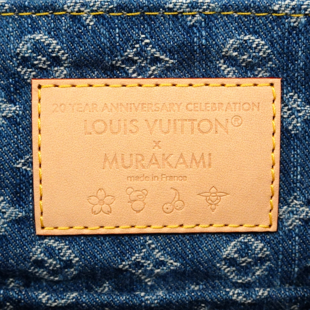 【6fc3639】ルイヴィトン リュック・デイパック モノグラムチェリー LV×TMヴェニス M13679 ブルー【中古】レディース