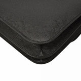 【6fc3640】エルメス ショルダーバッグ コンスタンスミニ ヴォーエプソン ブラック シルバー金具 G刻印【中古】レディース