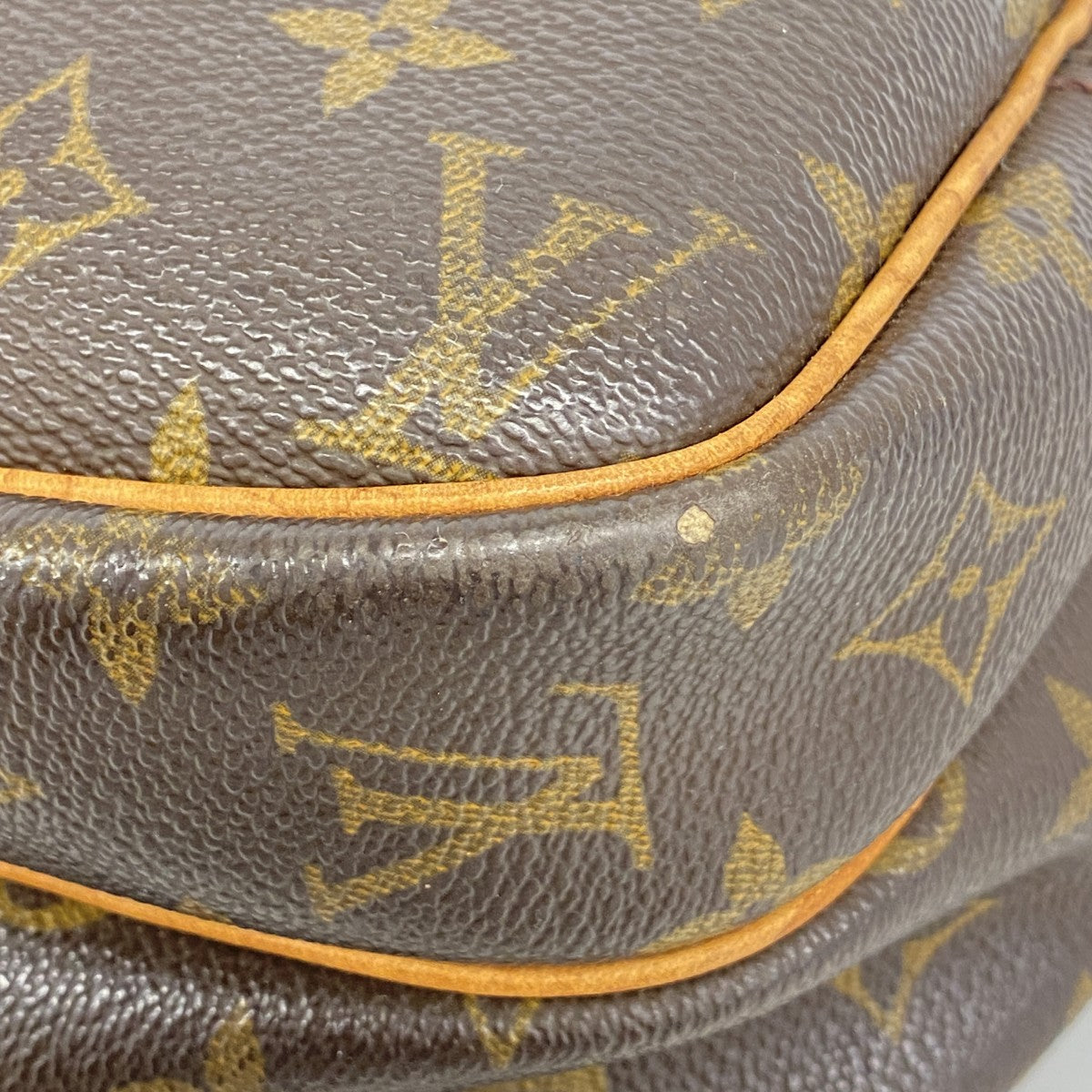 【6fc3675】ルイヴィトン ショルダーバッグ モノグラム リポーターPM M45254 ブラウン【中古】レディース