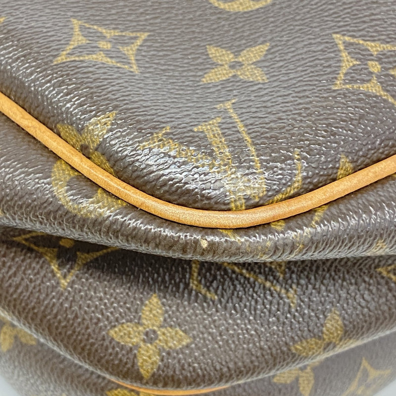【6fc3675】ルイヴィトン ショルダーバッグ モノグラム リポーターPM M45254 ブラウン【中古】レディース