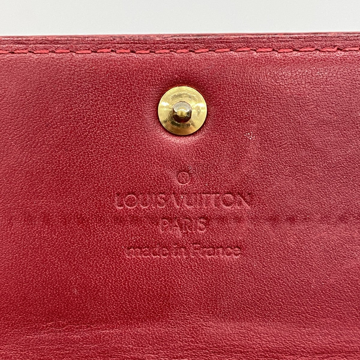 【6fc3678】ルイヴィトン 長財布 ヴェルニ ポルトフォイユサラ M93530 ポムダムール【中古】レディース