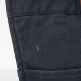 【6fc3680】エルメス トートバッグ フールトゥMM キャンバス ネイビー シルバー金具【中古】メンズ レディース ユニセックス