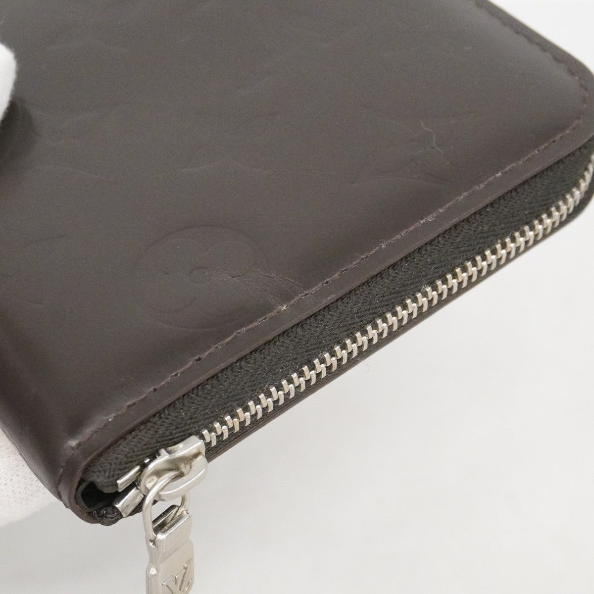 【6fc3688】ルイヴィトン 財布 モノグラム グラセ ポルトビェモネジップ M66510 カフェ【中古】メンズ レディース ユニセックス