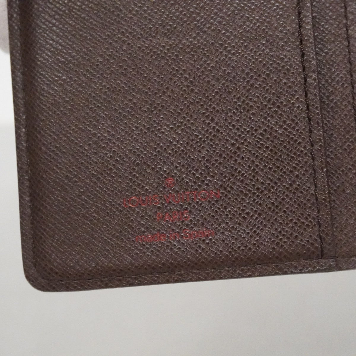 【6fc3689】ルイヴィトン 財布 ダミエ ポルトモネビエヴィエノワ N61664 エベヌ【中古】レディース