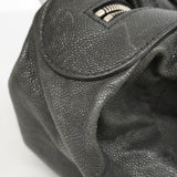 【6fc3694】シャネル ハンドバッグ ワイルドステッチ キャビアスキン ブラック シルバー金具【中古】レディース