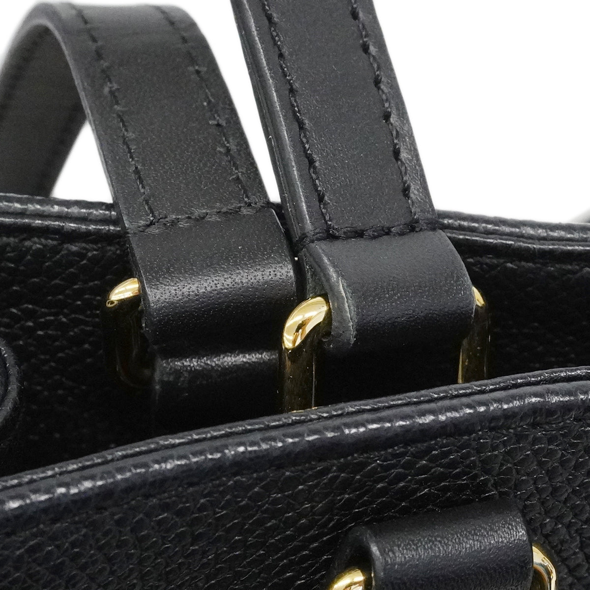 【6fc3752】ルイヴィトン トートバッグ モノグラム・アンプラント オンザゴーMM M45595 ノワール 2wayバッグ【中古】レディース