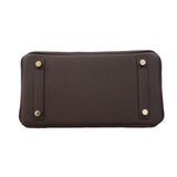 【6fc3759-g】エルメス ハンドバッグ バーキン25 トゴ ベブラン ゴールド金具 G刻印【中古】レディース
