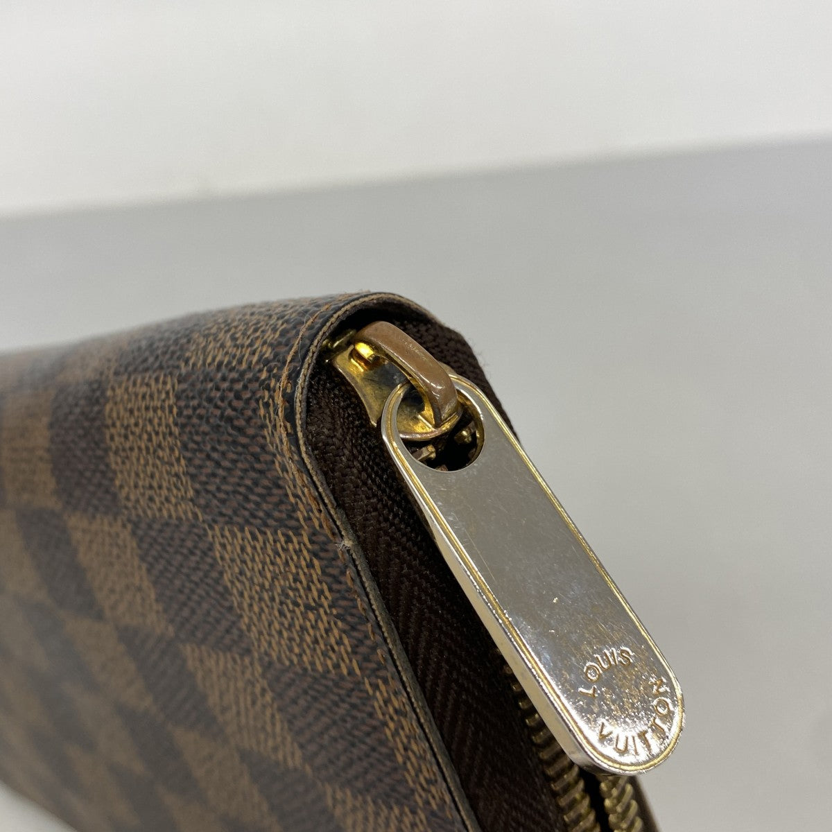 【6fc3772】ルイヴィトン 長財布 ダミエ ジッピーウォレット N60015 エベヌ【中古】メンズ レディース ユニセックス