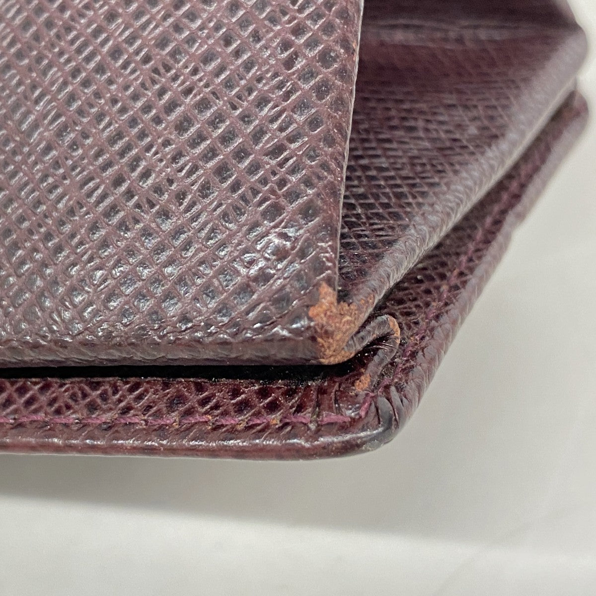 【6fc3775】ルイヴィトン コインケース タイガ ポルトモネボワット M30388 アカジュー【中古】メンズ