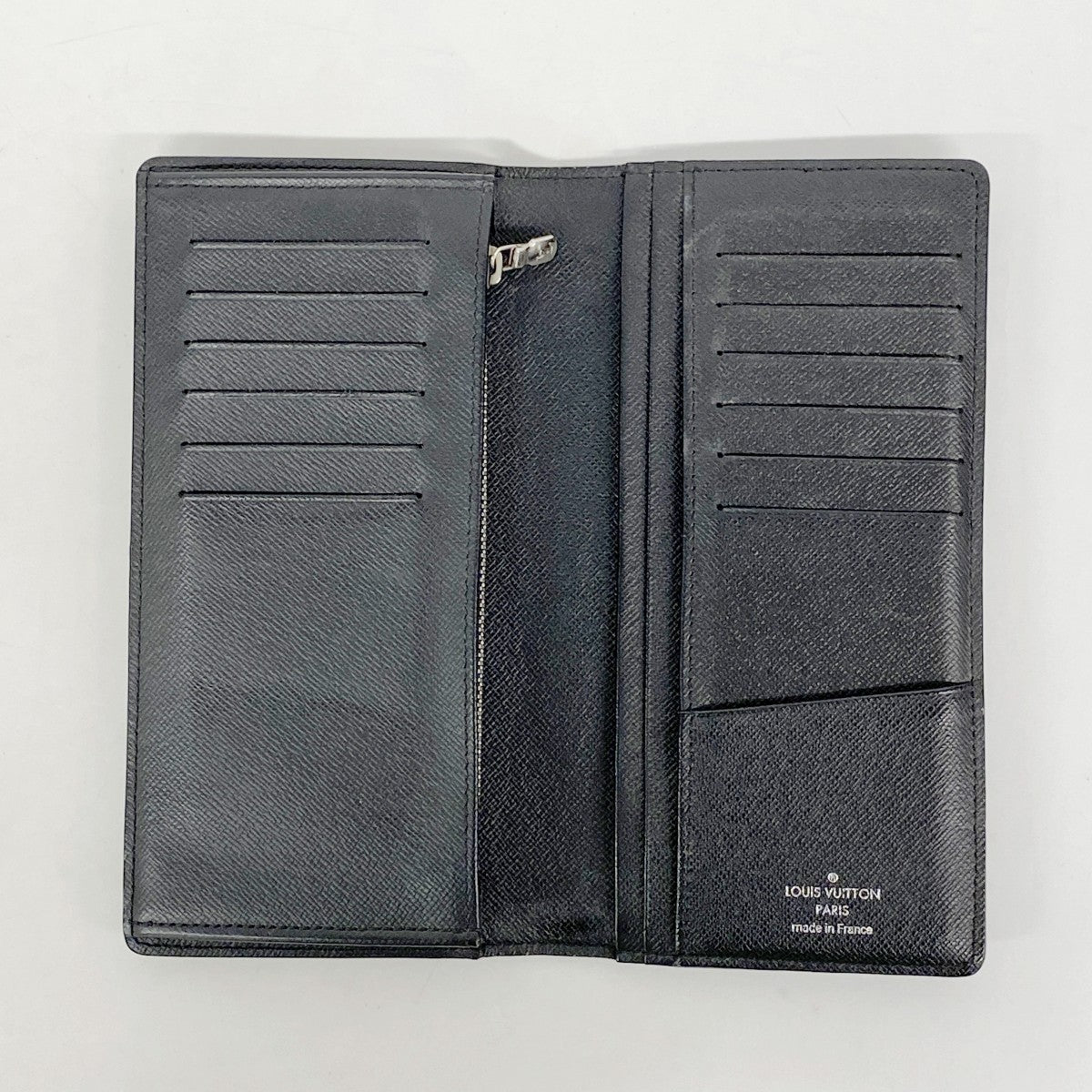【6fc3797】ルイヴィトン 長財布 ダミエ・グラフィット ポルトフォイユブラザ N62665 ブラック【中古】メンズ