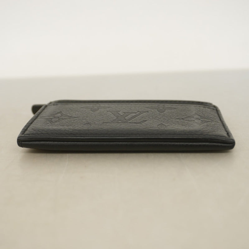 【6fc3808】ルイヴィトン コインケース モノグラム・シャドウ コンパクトコインカードホルダー M82245 ブラック【中古】メンズ