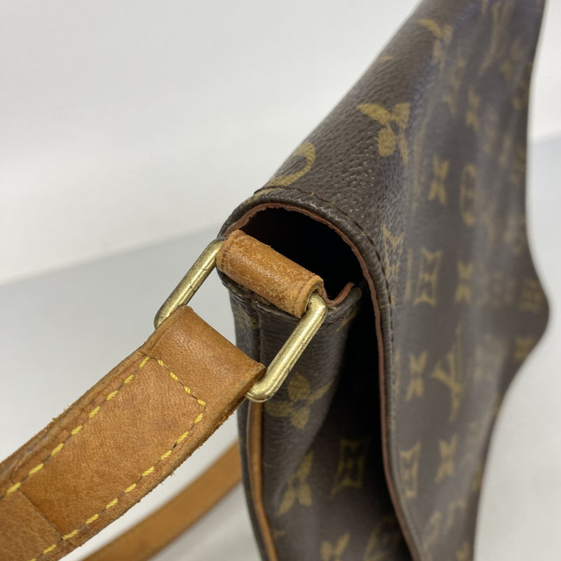 【6fc3814】ルイヴィトン ショルダーバッグ モノグラム ミュゼットサルサ M51387 ブラウン【中古】レディース