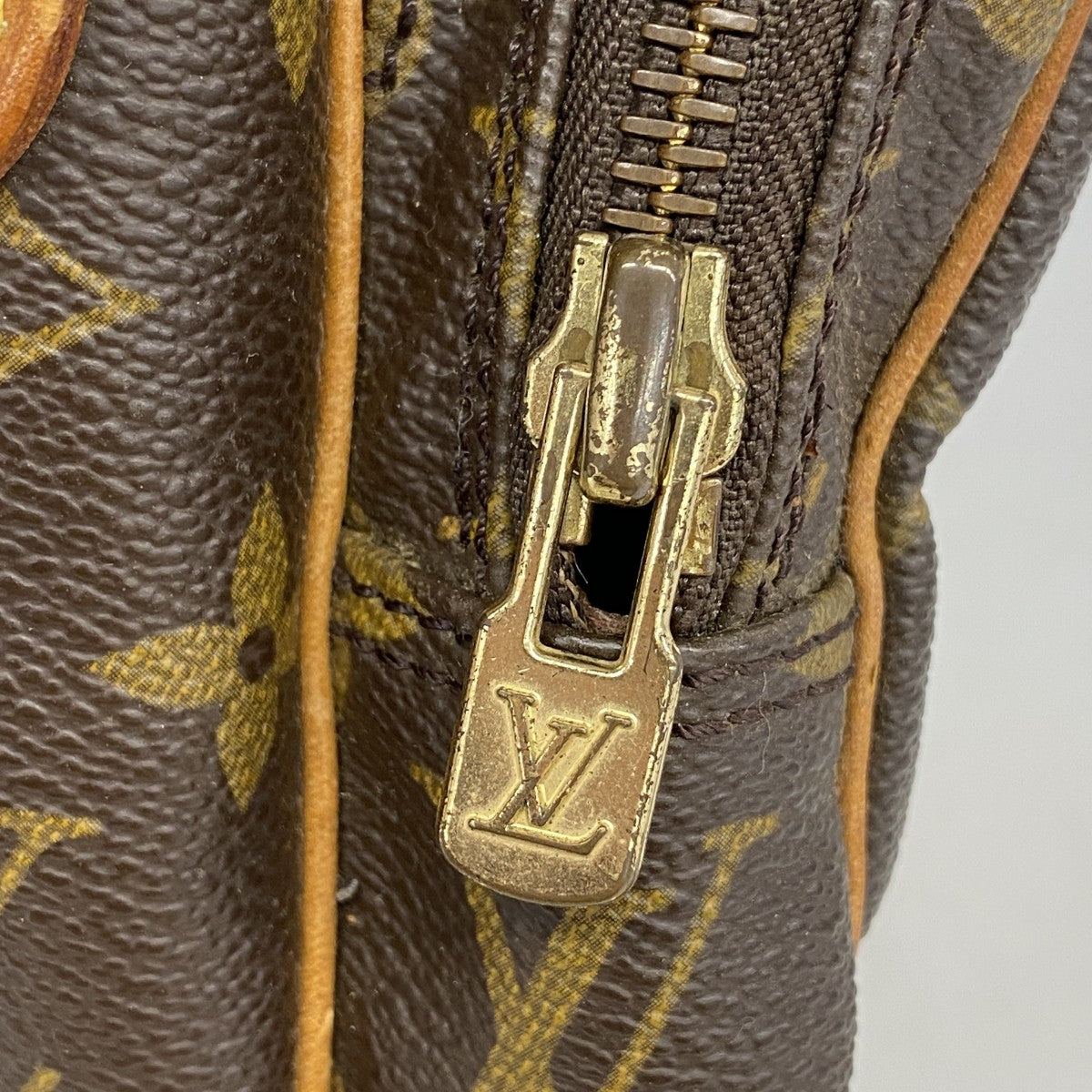 【6fc3833】ルイヴィトン ショルダーバッグ モノグラム アマゾン M45236 ブラウン【中古】レディース