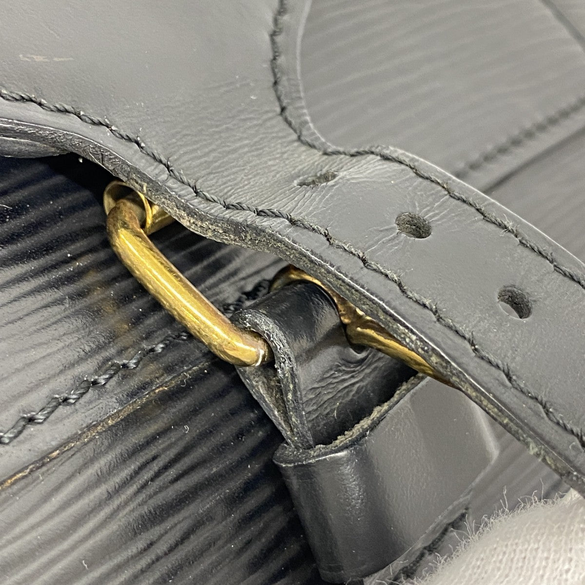 【6fc3837】ルイヴィトン ハンドバッグ エピ ビファス M52322 ノワール 2wayバッグ【中古】レディース