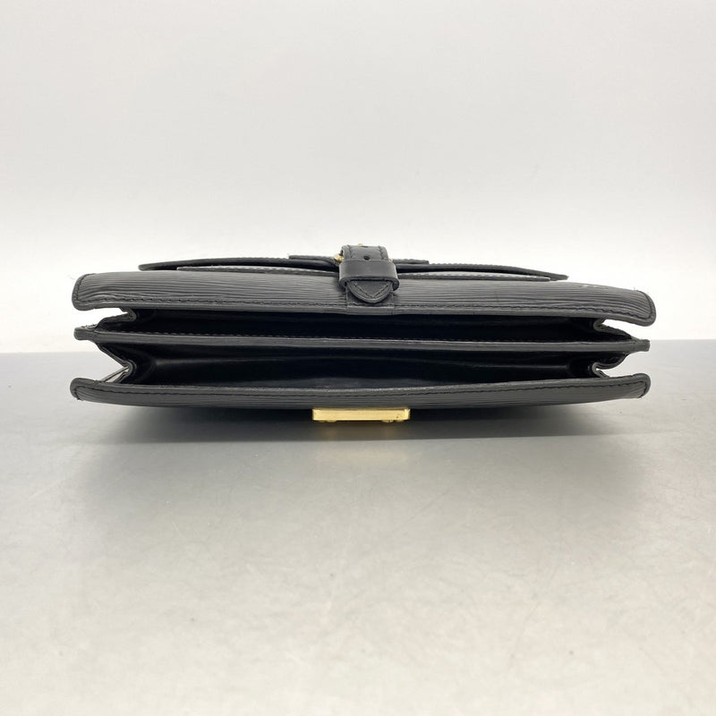 【6fc3837】ルイヴィトン ハンドバッグ エピ ビファス M52322 ノワール 2wayバッグ【中古】レディース
