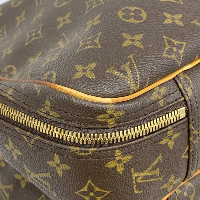 【6fc3857】ルイヴィトン ボストンバッグ モノグラム アリゼドゥポッシュ M41392 ブラウン【中古】メンズ レディース ユニセックス