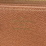 【6fc3862】ルイヴィトン 長財布 モノグラム ジッピーウォレット M42616 ブラウン【中古】レディース