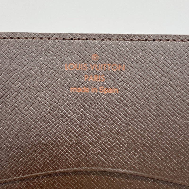 【6fc3884】ルイヴィトン 名刺入れ ダミエ アンヴェロップカルトドゥヴィジット N62920 エベヌ【中古】メンズ レディース ユニセックス