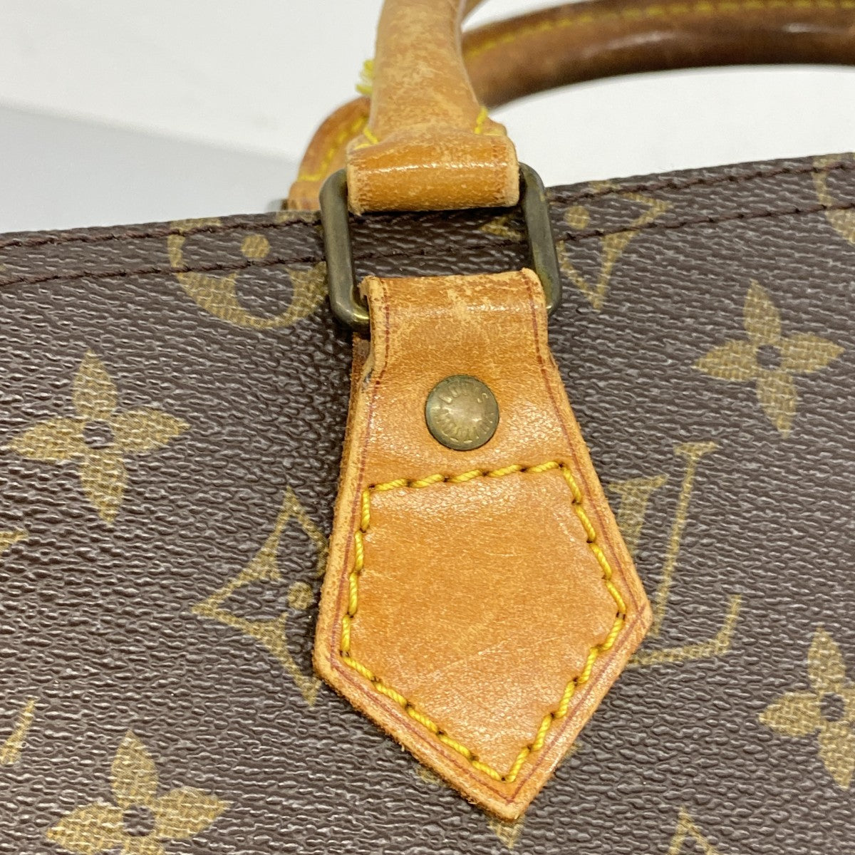 【6fc3895】ルイヴィトン ハンドバッグ モノグラム スピーディ35 M41107 ブラウン【中古】レディース