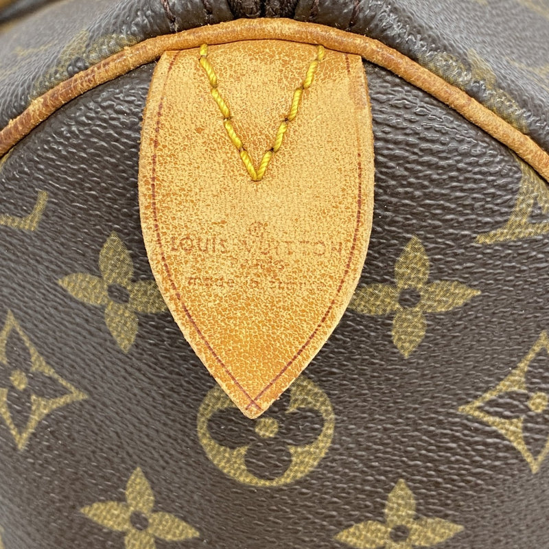 【6fc3895】ルイヴィトン ハンドバッグ モノグラム スピーディ35 M41107 ブラウン【中古】レディース