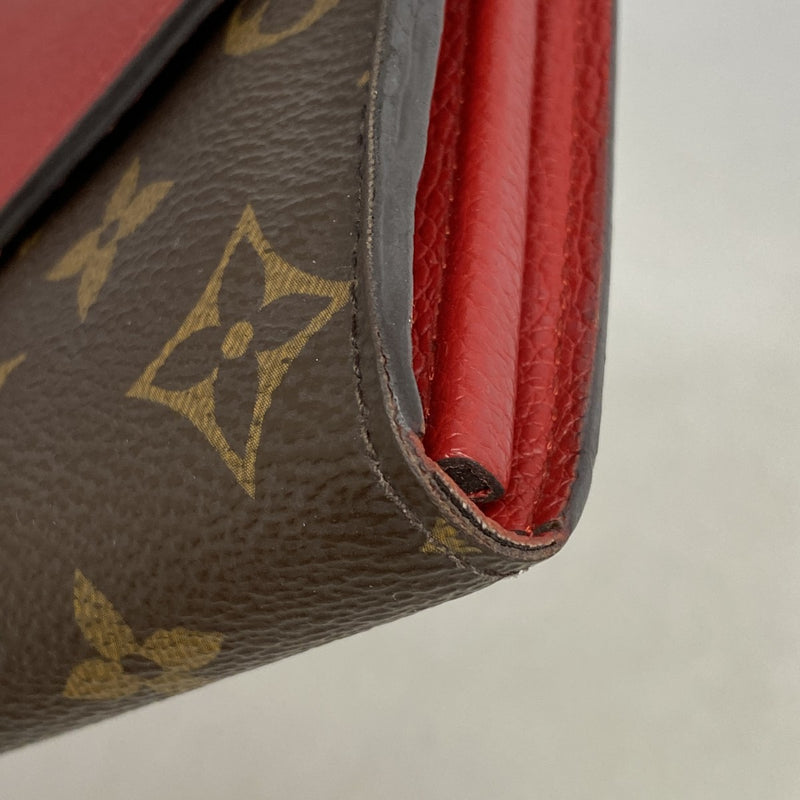 【6fc3921】ルイヴィトン 長財布 モノグラム ポルトフォイユパラス M58414 ブラウン スリーズ【中古】レディース
