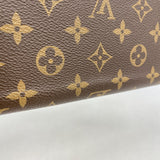 【6fc3929】ルイヴィトン 長財布 モノグラム ジッピーウォレット M42616 ブラウン【中古】メンズ レディース ユニセックス