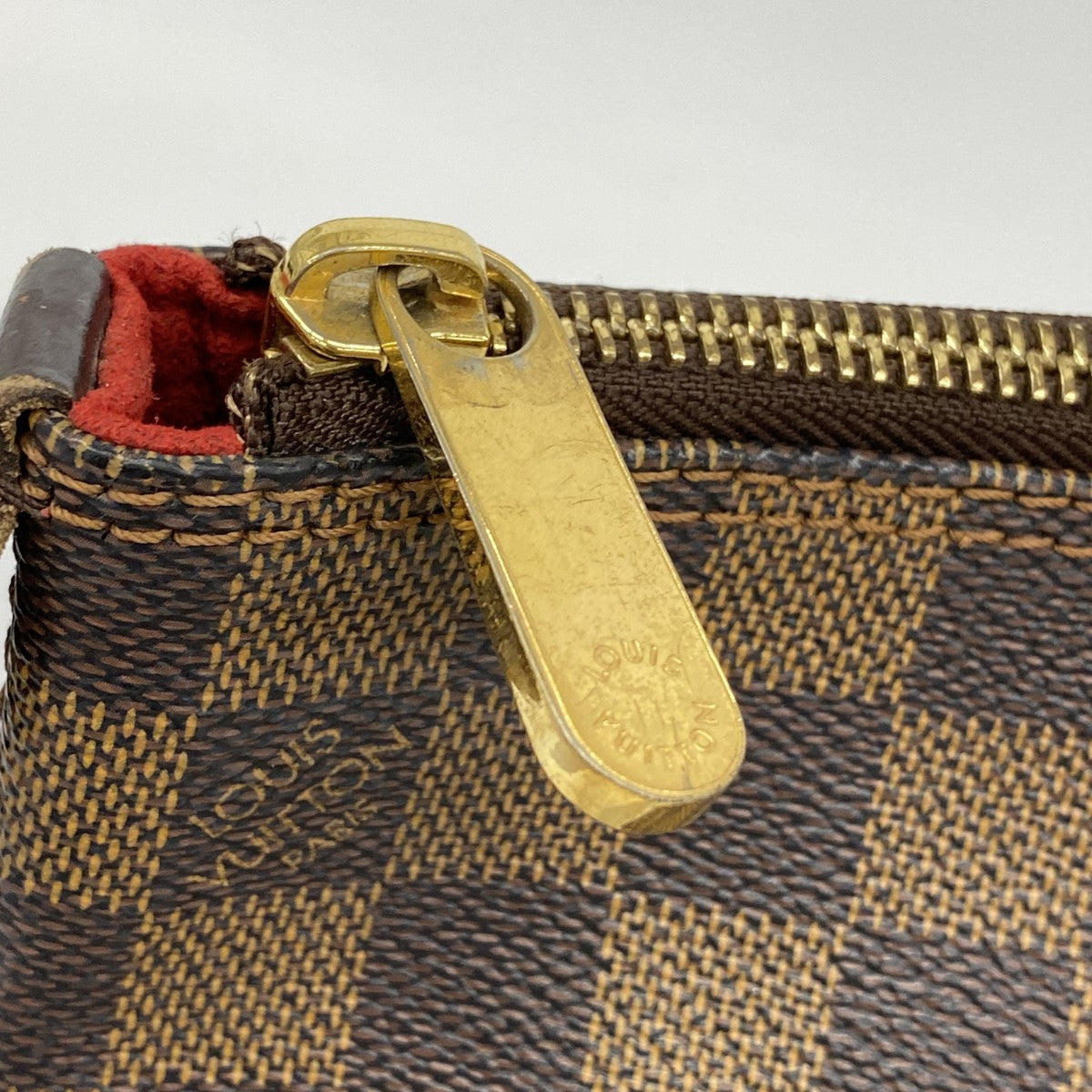 【6fc3933】ルイヴィトン トートバッグ ダミエ サレヤPM N51183 エベヌ【中古】レディース