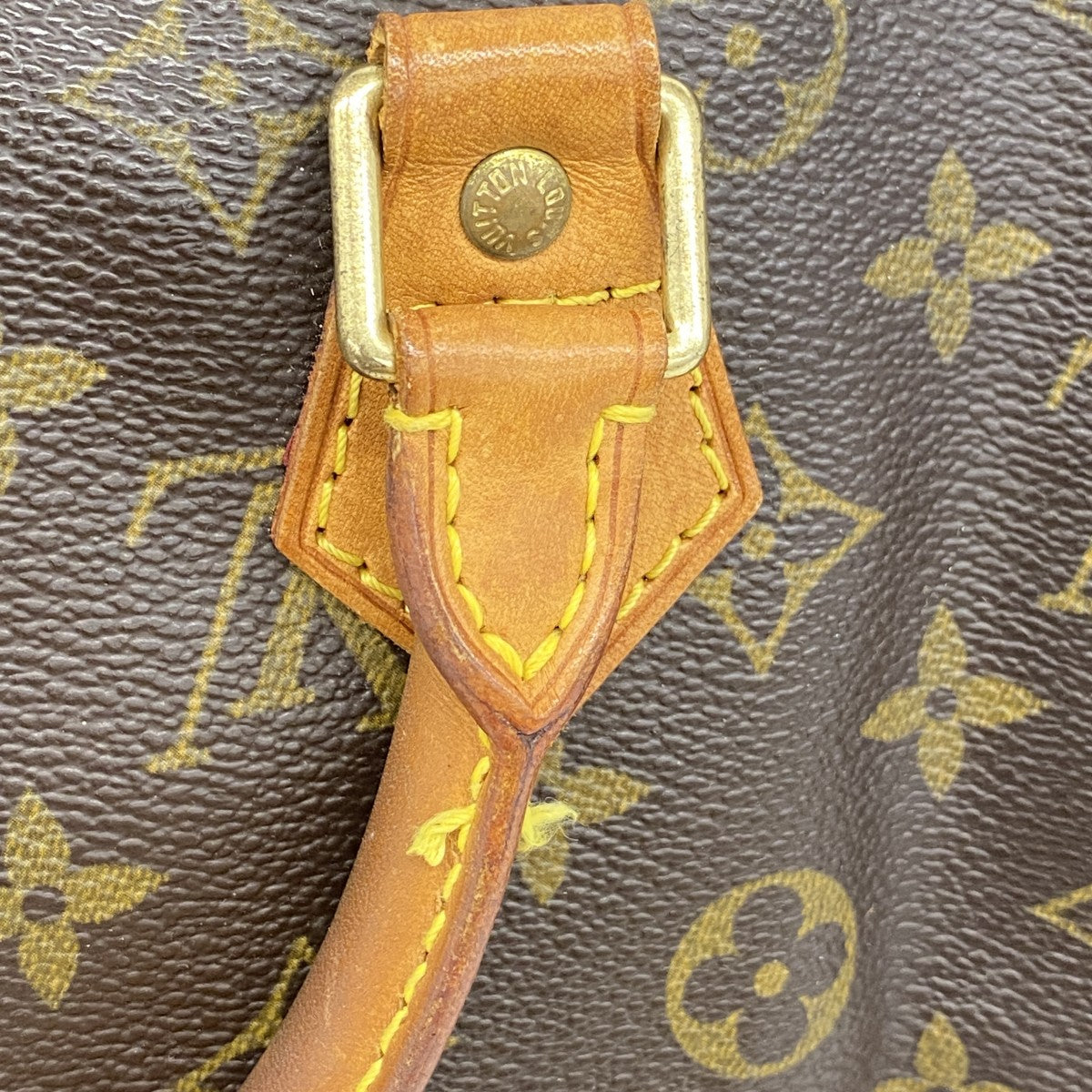 【6fc3935】ルイヴィトン ハンドバッグ モノグラム スピーディ30 M41108 ブラウン【中古】レディース
