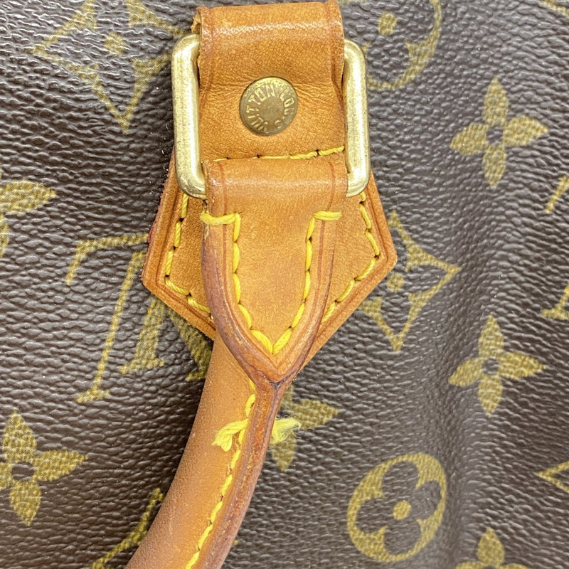 【6fc3935】ルイヴィトン ハンドバッグ モノグラム スピーディ30 M41108 ブラウン【中古】レディース