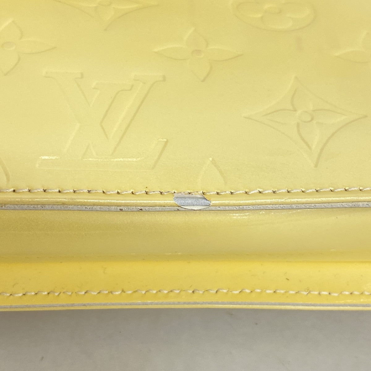 【6fc3991】ルイヴィトン ポーチ ヴェルニ レキシントン M91345 ペルル【中古】レディース