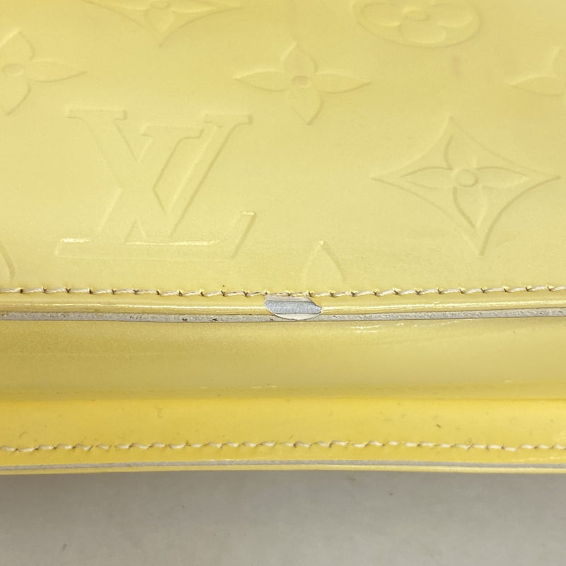 【6fc3991】ルイヴィトン ポーチ ヴェルニ レキシントン M91345 ペルル【中古】レディース