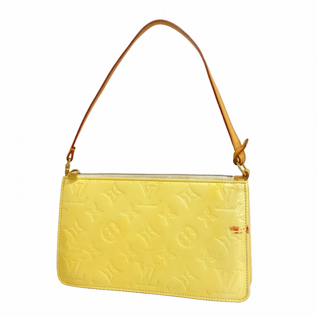【6fc3991】ルイヴィトン ポーチ ヴェルニ レキシントン M91345 ペルル【中古】レディース