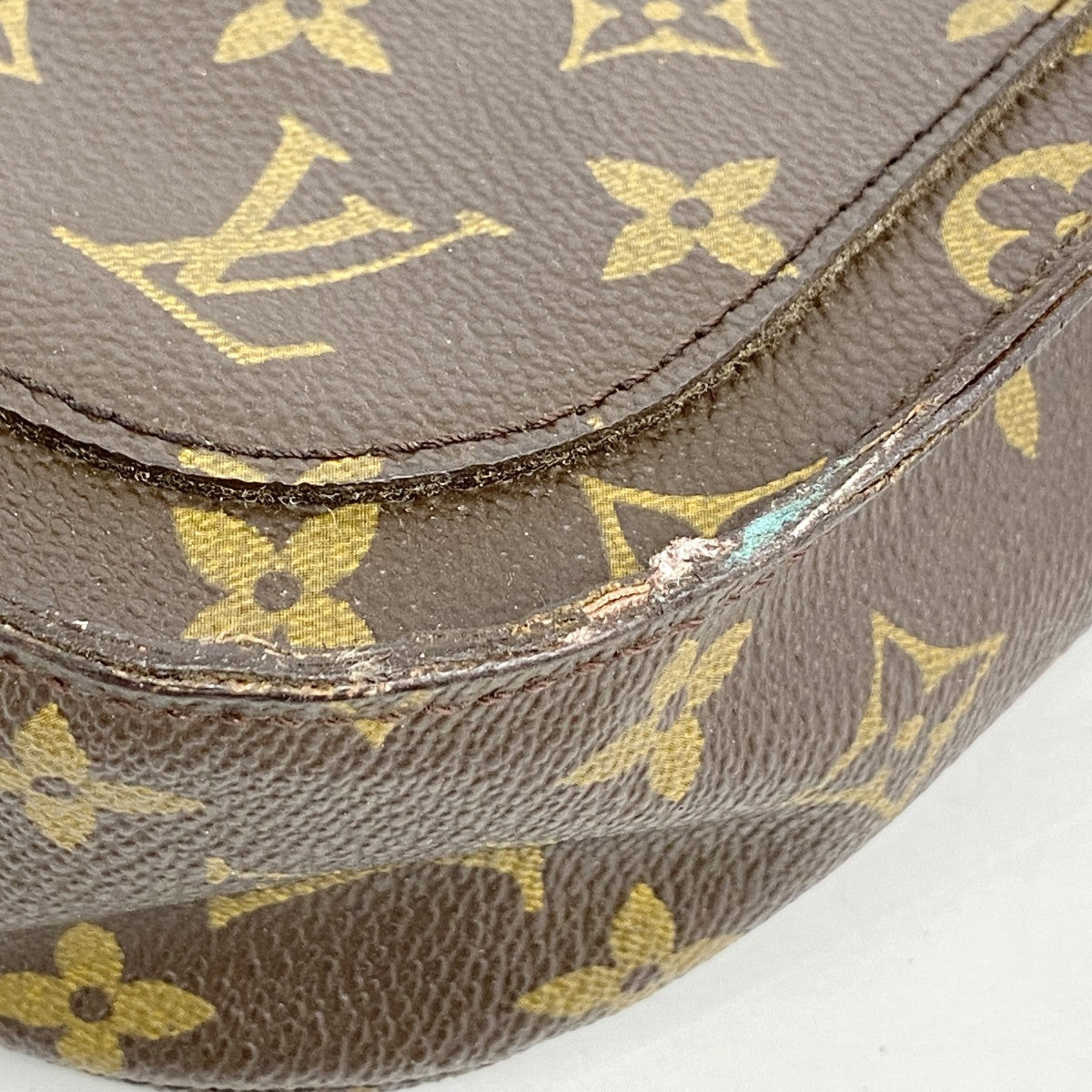 【6fc3998】ルイヴィトン ショルダーバッグ モノグラム サンクルーGM M51242 ブラウン【中古】レディース
