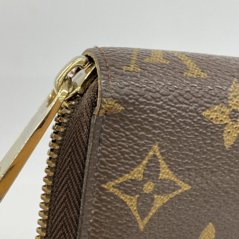 【6fc4002】ルイヴィトン 長財布 モノグラム ジッピーウォレット M42616 ブラウン【中古】メンズ レディース ユニセックス
