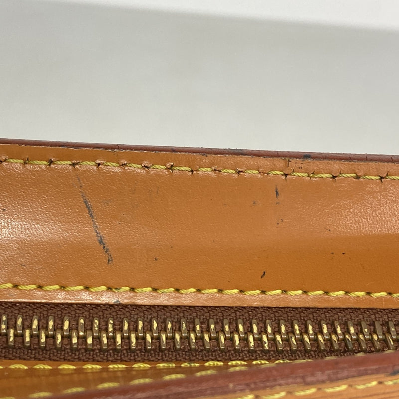 【6fc4022】ルイヴィトン クラッチバッグ エピ ポシェットオム M52528 ジパングゴールド【中古】メンズ