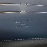 【6fc4031】ルイヴィトン 長財布 モノグラム･シャドウ ジッピーウォレットホリゾンタル M29777 ネイビー ブルー【中古】メンズ