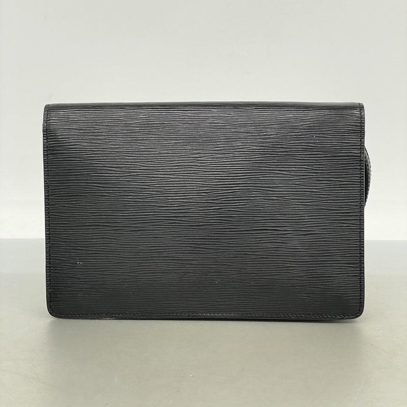【6fc4041】ルイヴィトン クラッチバッグ エピ セリエドラゴンヌ M52612 ノワール【中古】メンズ