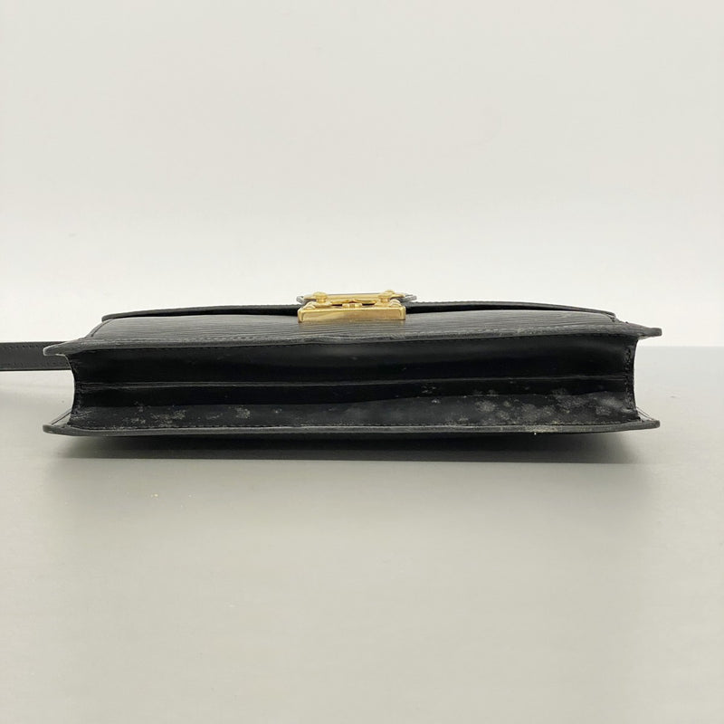 【6fc4041】ルイヴィトン クラッチバッグ エピ セリエドラゴンヌ M52612 ノワール【中古】メンズ