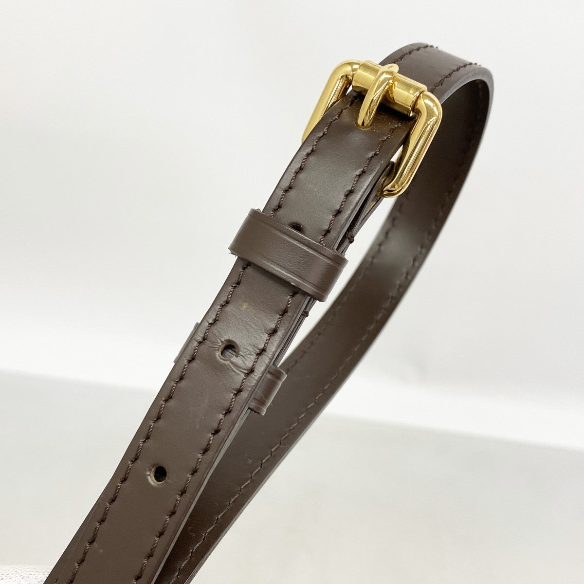 【6fc4048】ルイヴィトン ショルダーバッグ ダミエ ドゥオモ N41425 エベヌ【中古】レディース
