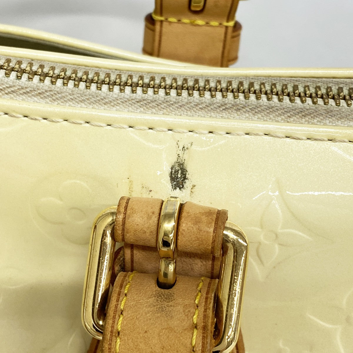 【6fc4051】ルイヴィトン ハンドバッグ ヴェルニ ローズウッドアベニュー M93508 ペルル【中古】レディース