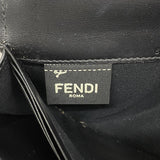 【6fc4057】フェンディ 長財布 レザー ブラック ゴールド金具【中古】レディース