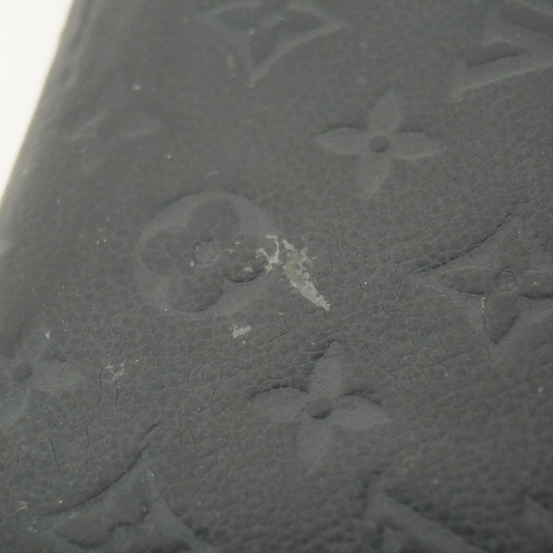 【6fc4063】ルイヴィトン 長財布 モノグラム・アンプラント ジッピーウォレット M60571 ノワール【中古】レディース