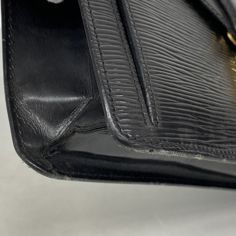 【6fc4099】ルイヴィトン クラッチバッグ エピ セリエドラゴンヌ M52612 ノワール【中古】メンズ