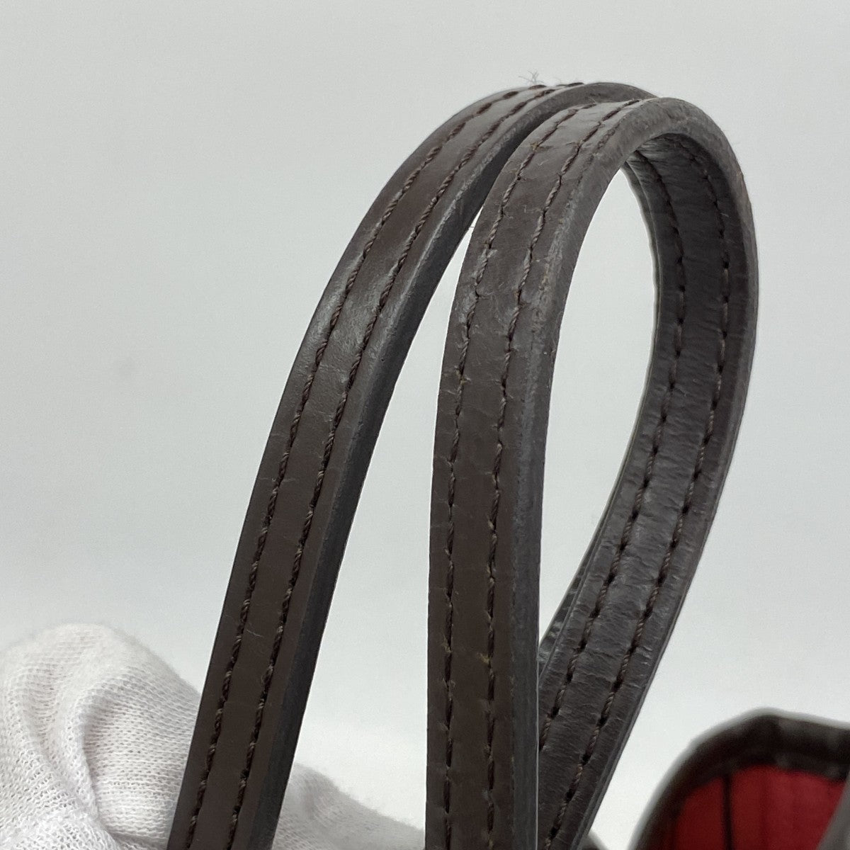 【6fc4103】ルイヴィトン トートバッグ ダミエ ネヴァーフルPM N40600 エベヌ【中古】レディース