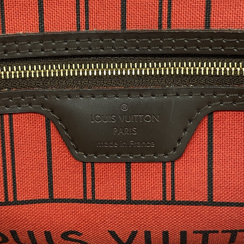 【6fc4103】ルイヴィトン トートバッグ ダミエ ネヴァーフルPM N40600 エベヌ【中古】レディース