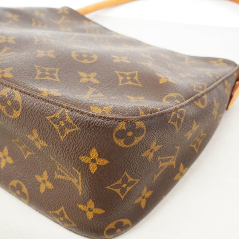 【6fc4118】ルイヴィトン ショルダーバッグ モノグラム ルーピングMM M51146 ブラウン【中古】レディース
