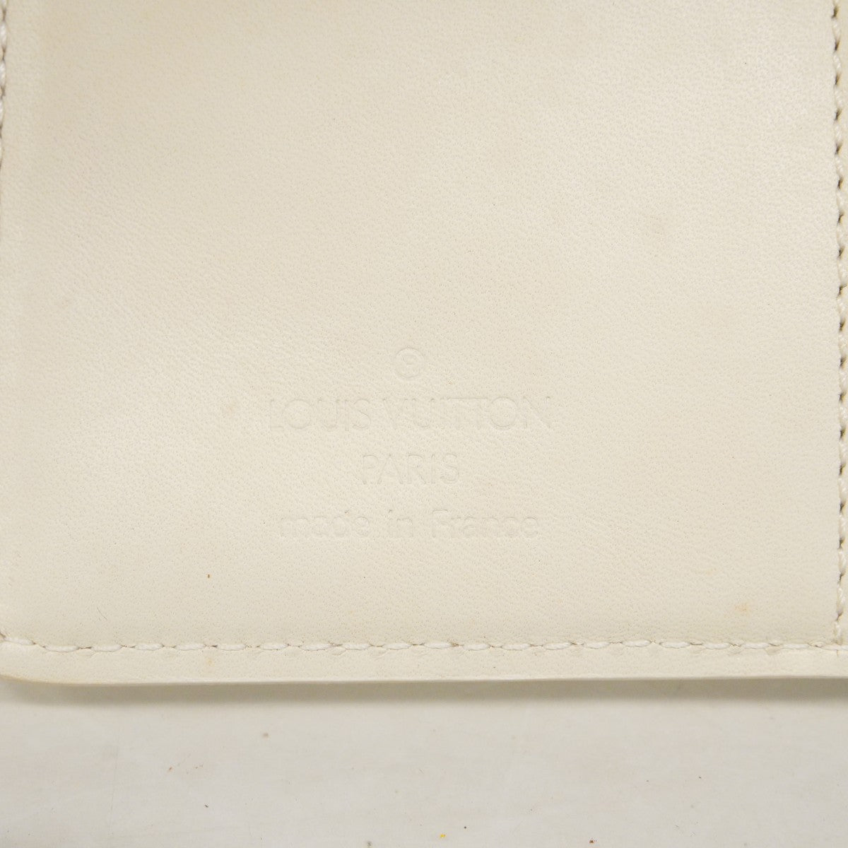 【6fc4122】ルイヴィトン 財布 ヴェルニ ポルトモネビエヴィエノワ M91363 ペルル【中古】レディース
