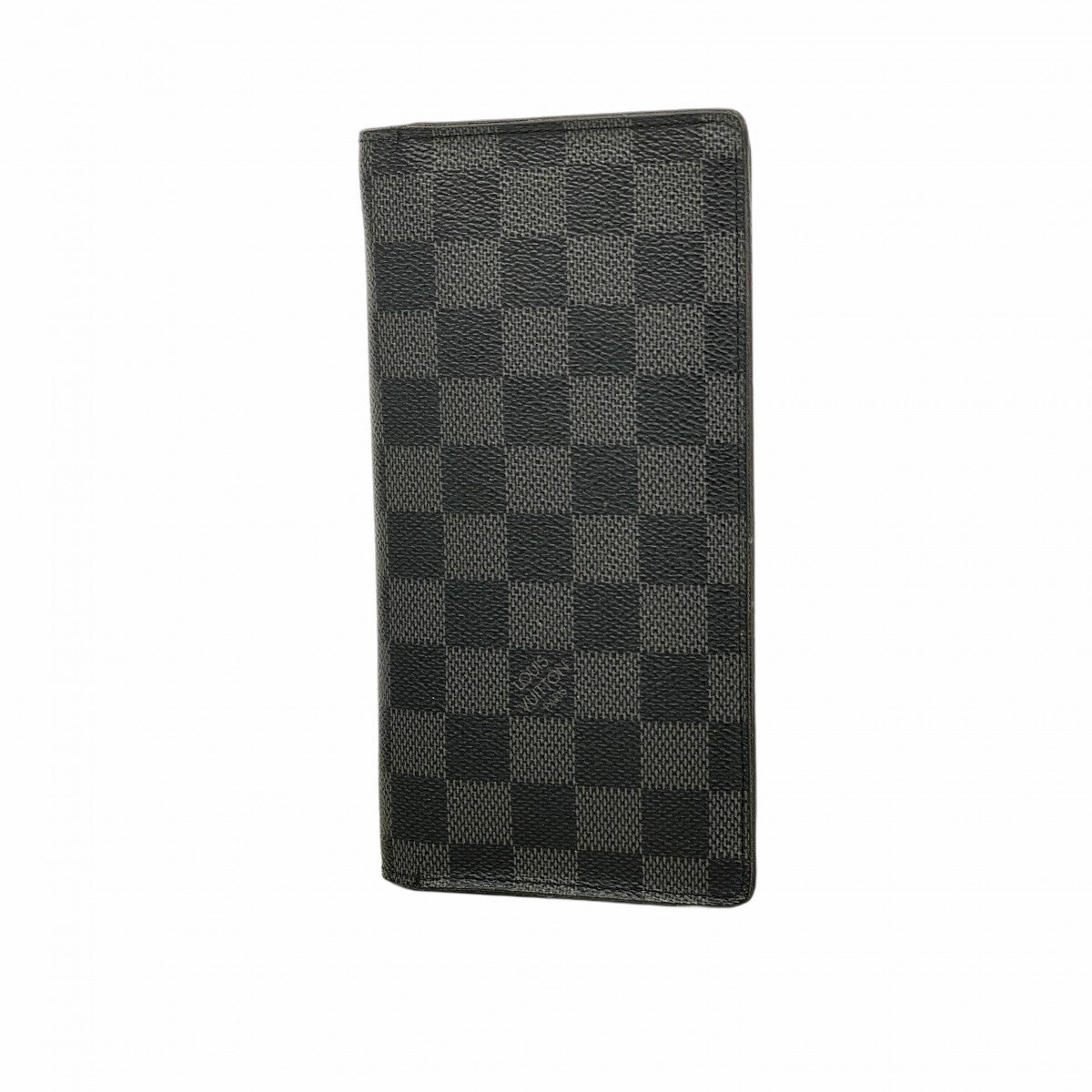 【6fc4132】ルイヴィトン 長財布 ダミエ・グラフィット ポルトフォイユブラザ N62665 ブラック【中古】メンズ