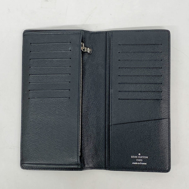【6fc4132】ルイヴィトン 長財布 ダミエ・グラフィット ポルトフォイユブラザ N62665 ブラック【中古】メンズ